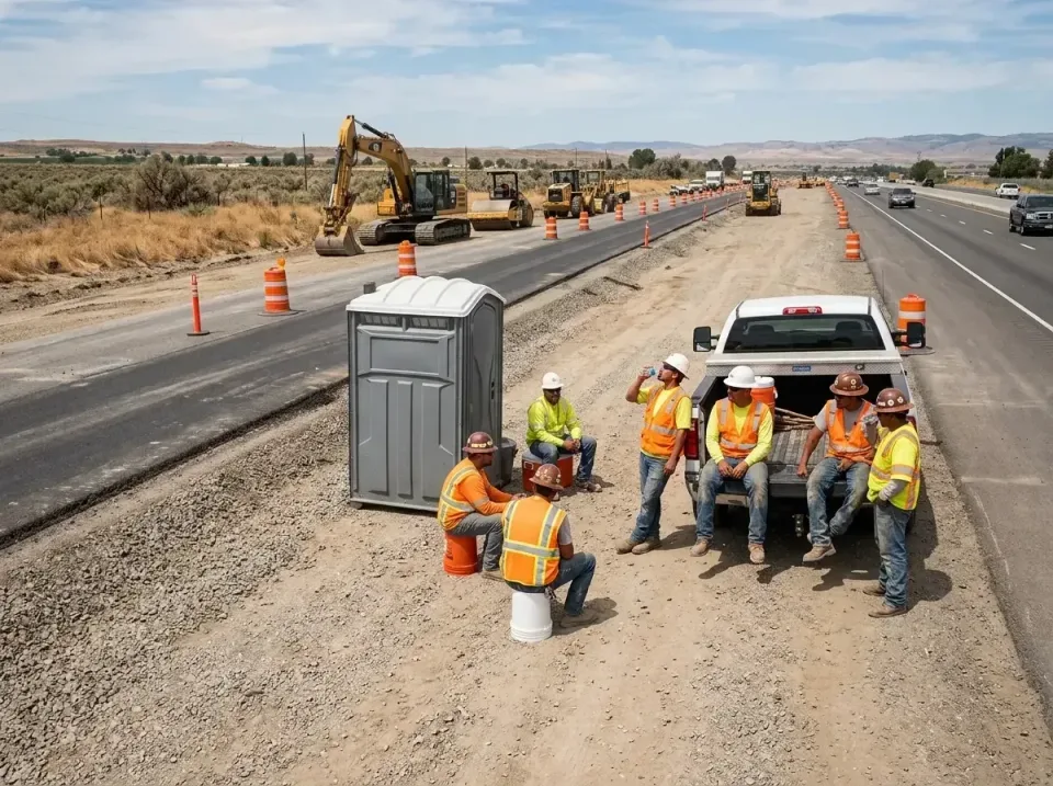 highway-road-construction-crew-007 — frequently asked questions, Porta Potty and Restroom Rentals in Flowery Branch, GA